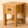 Lanner Oak Lamp Side Table by Roseland Furniture