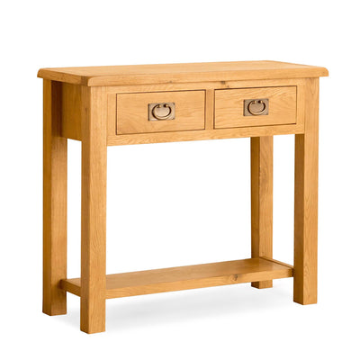 Lanner Oak Console Table