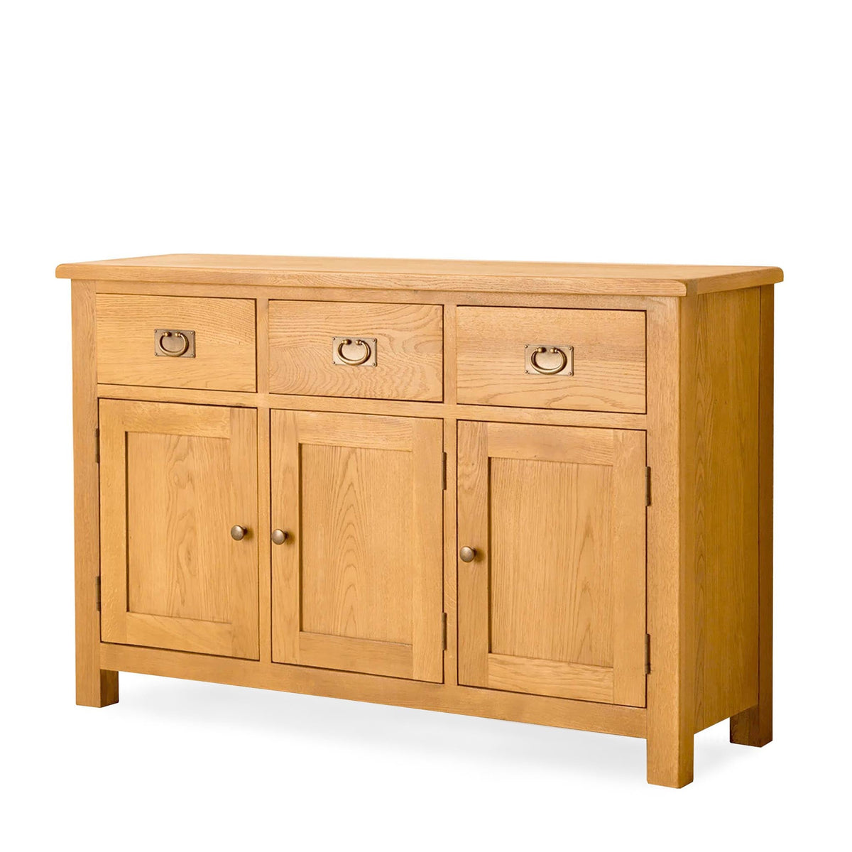 Lanner Oak Large Sideboard Unit by Roseland Furniture