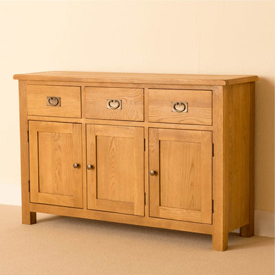 Lanner Oak Large Sideboard