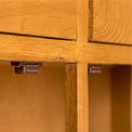 Lanner Oak Small Sideboard cupboard catches 