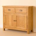 Lanner Oak Small Sideboard Unit by Roseland Furniture