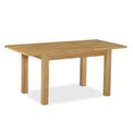 Lanner Oak Compact Extending Table extended view
