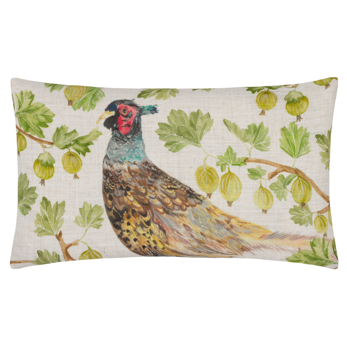 Grove Pheasant 50cm Polyester Bolster Cushion