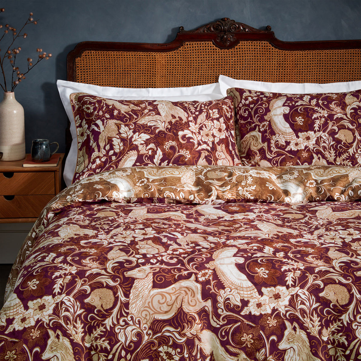 Betsy Duvet Set | Single | Ruby