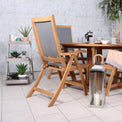 Henley Acacia Wooden 4 Seat Outdoor Dining Set