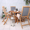 Henley Acacia Wooden 4 Seat Patio Dining Set