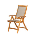 Henley Acacia Wooden 4 Seat Dining Set Chair