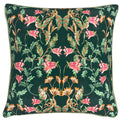 Heritage Bell Flowers 43cm Polyester Velvet Cushion