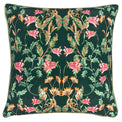 Heritage Bell Flowers 43cm Polyester Velvet Cushion