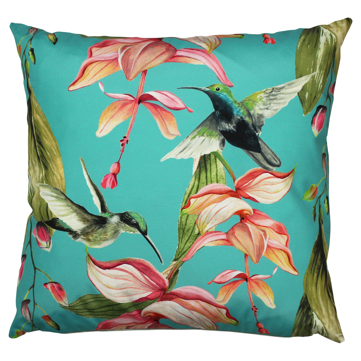 Hummingbird 43cm Reversible Outdoor Polyester Cushion