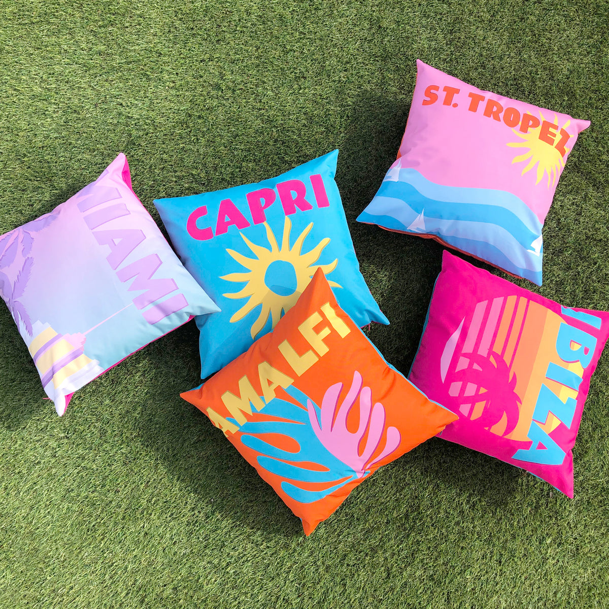 Ibiza 43cm Outdoor Polyester Cushion