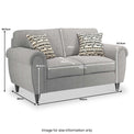 Jessie Boucle 2 Seater Sofa