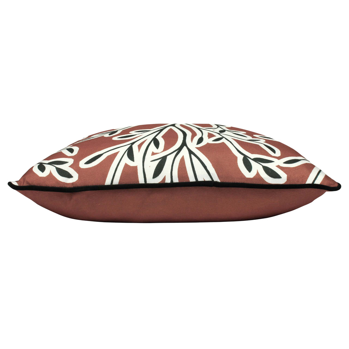 Annika 50cm Floral Leaf Polyester Cushion