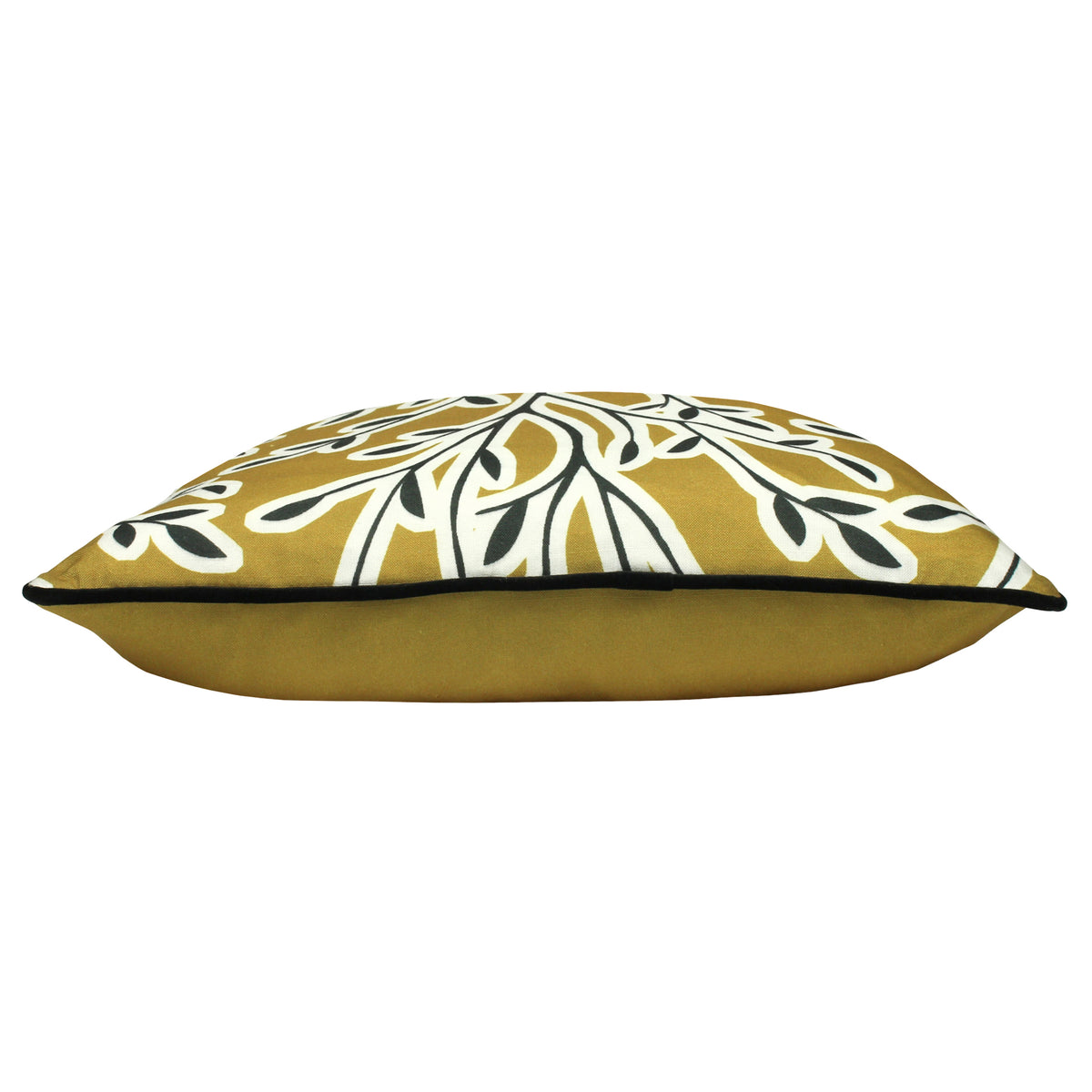 Annika 50cm Floral Leaf Polyester Cushion