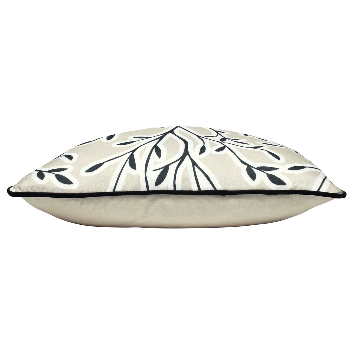 Annika 50cm Floral Leaf Polyester Cushion