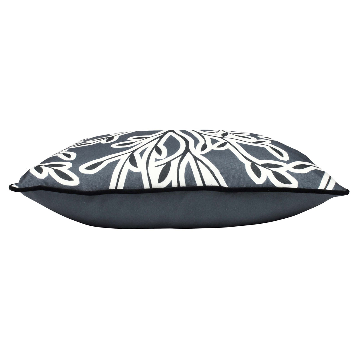 Annika 50cm Floral Leaf Polyester Cushion