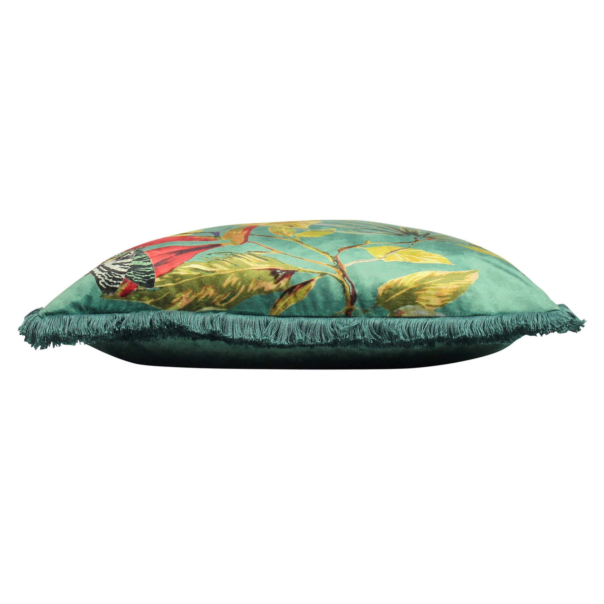 Cahala 50cm Tropical Fringed Cushion