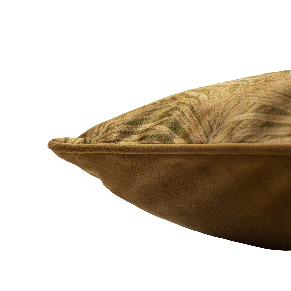 Juba Forest Polyester Cushion | Gold