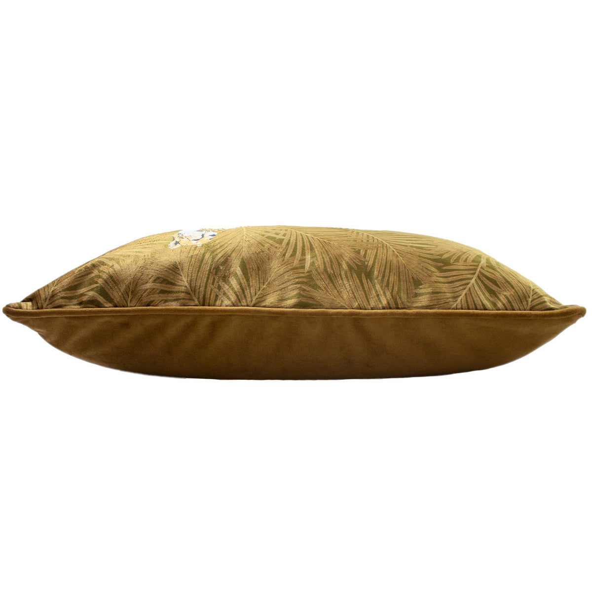Juba Forest Polyester Cushion | Gold