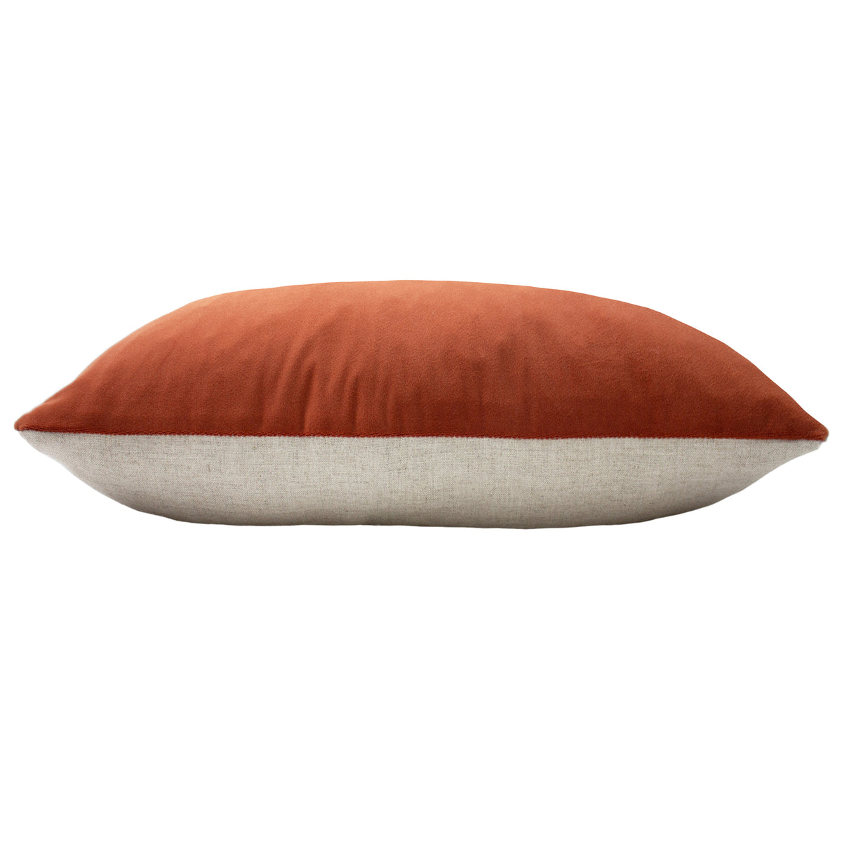 Beryl Polyester Cushion | Brick