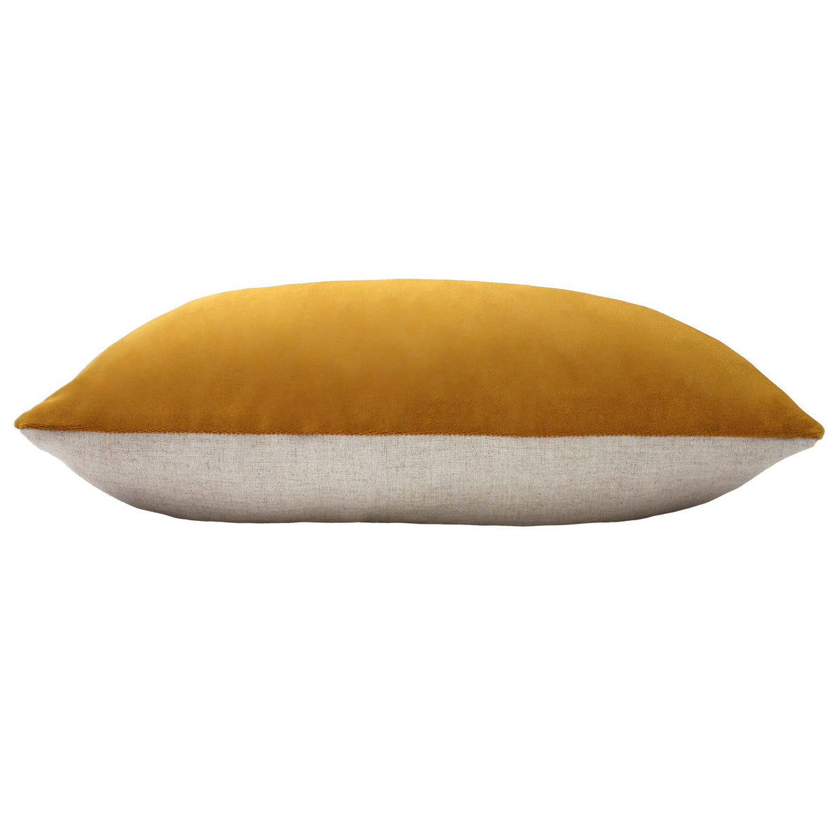 Beryl Polyester Cushion | Mustard