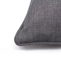 Kristen Polyester Cushion | Silver