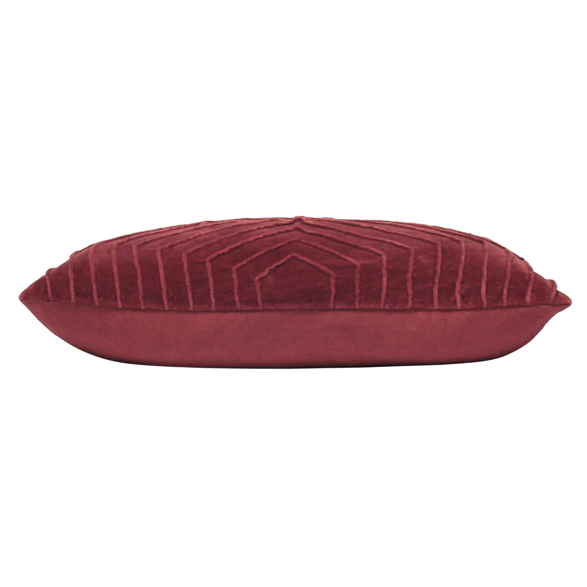 Oatley Polyester Cushion | Berry