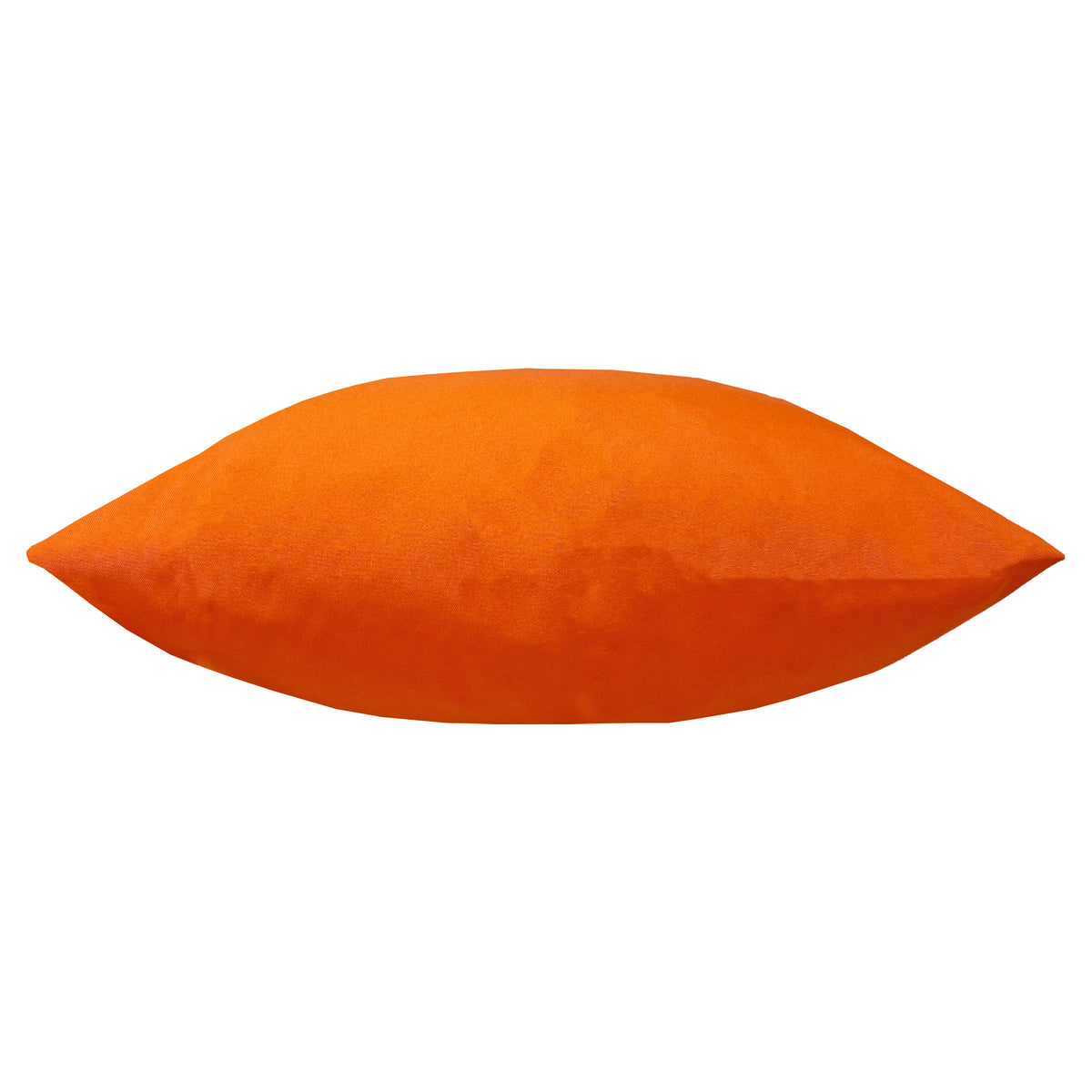 Plain 55X55 Outdoor Polyester Cushion Orange 2 Pack