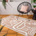 Klay Modern Geometric Reversible Outdoor / Indoor Rug