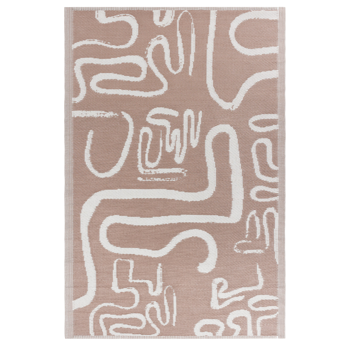 Klay Modern Geometric Reversible Outdoor / Indoor Rug