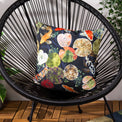 Koi Pond 43cm Reversible Outdoor Polyester Cushion