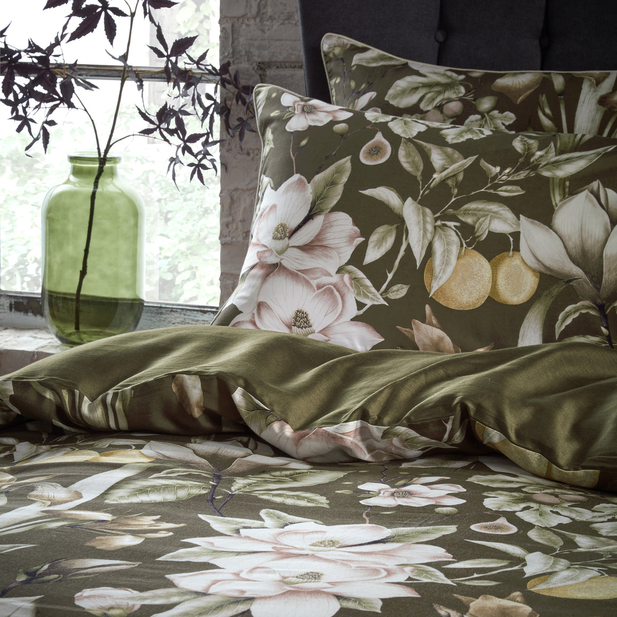 Lavish Garden Cotton Duvet Set