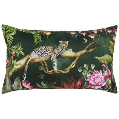 Leopard 50cm Reversible Outdoor Polyester Bolster Cushion