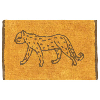 Leopard 80cm Cotton Bath Mat