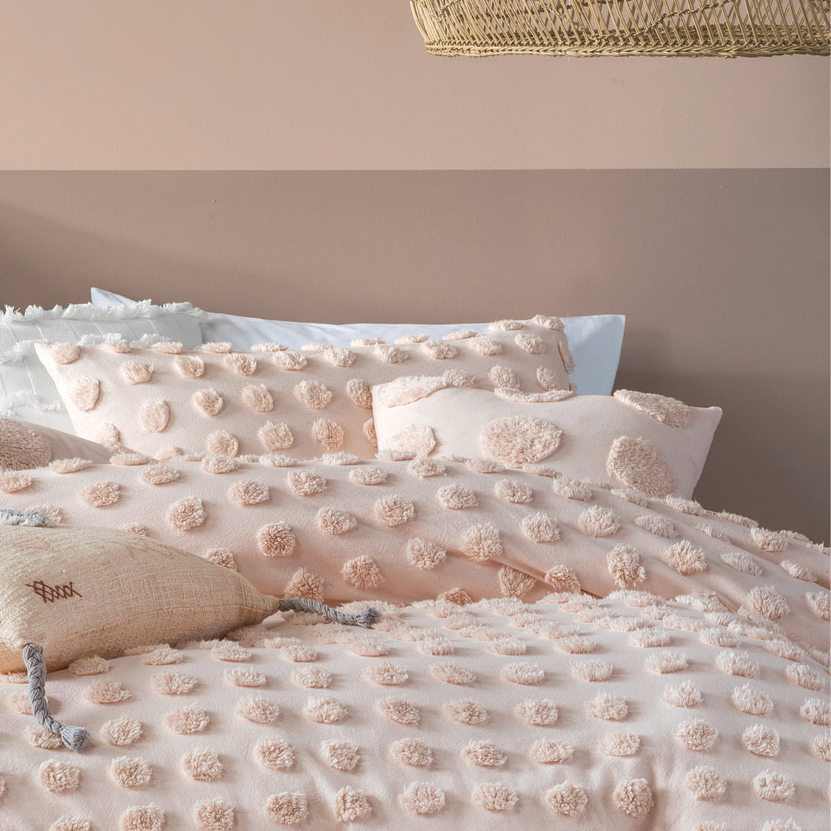 Haze Polka Dot Cotton Duvet Set