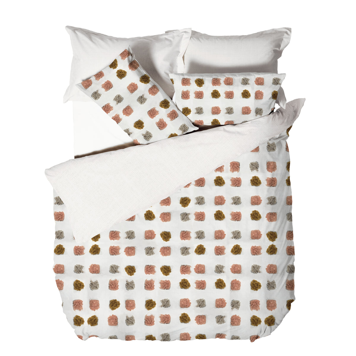 Haze Polka Dot Cotton Duvet Set