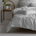 Manisha White Cotton Duvet Set