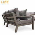 LIFE Timber Deluxe Corner Set with Adjustable Table