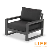 LIFE Mallorca Lounge Set with Lift Up Coffee Table