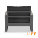 LIFE Mallorca Lounge Set with Lift Up Coffee Table