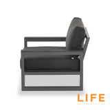 LIFE Mallorca Lounge Set with Lift Up Coffee Table