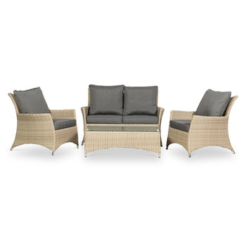 Lisbon Deluxe 4 Seater Lounging Coffee Set