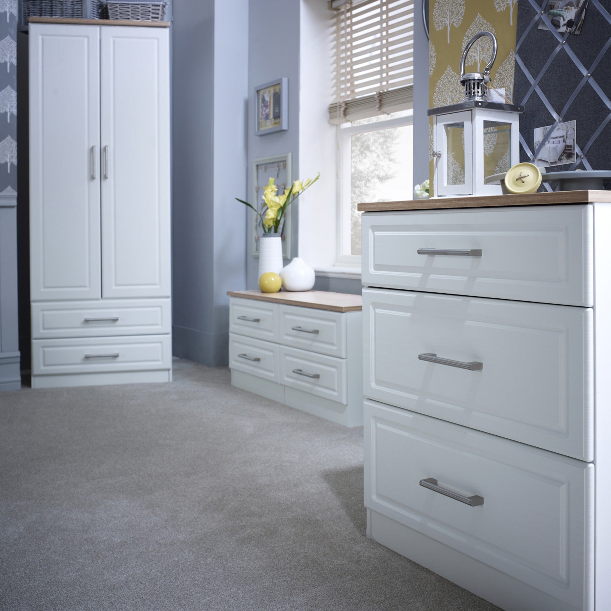 4 piece bedroom dresser cheap set