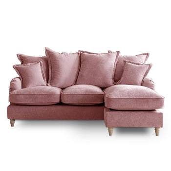 Rupert Pillow Back Chaise Sofa