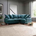 Rupert Emerald Green 2 Corner 1 Right Hand Sofa Couch for living room