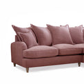 Rupert Plum Pink 2 Corner 1 Right Hand Sofa Couch