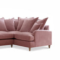 Rupert Plum Pink 2 Corner 1 Right Hand Sofa Couch