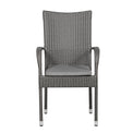 Malaga 4 Seat Stacking Rattan Garden Dining Set rattan chair