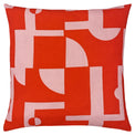 Rona Polyester Cushion | Pink/Red